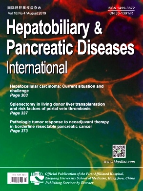 Hepatobiliary & Pancreatic Diseases International